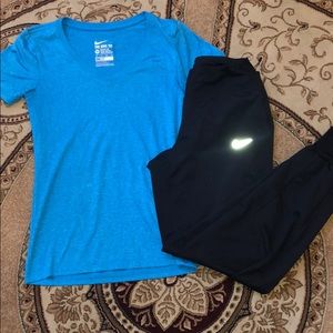 Nike Dr-Fit Shirt and Joggers